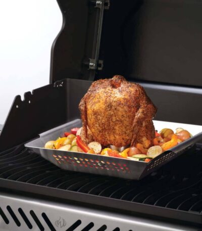 CASSERUOLA PER POLLO IN ACCIAIO INOX 1