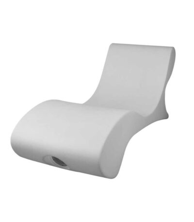 CHAISE LONGUE ANDROMEDA BIANCA