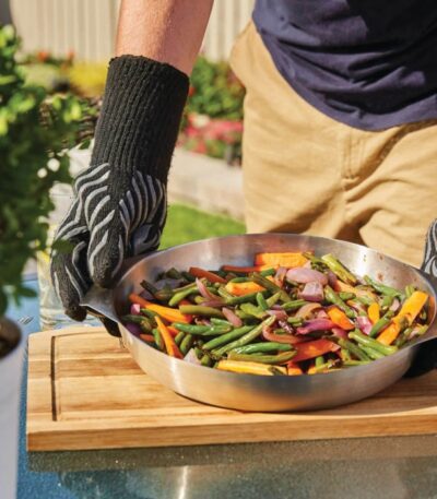 GUANTO DA BARBECUE RESISTENTE AL CALORE 1