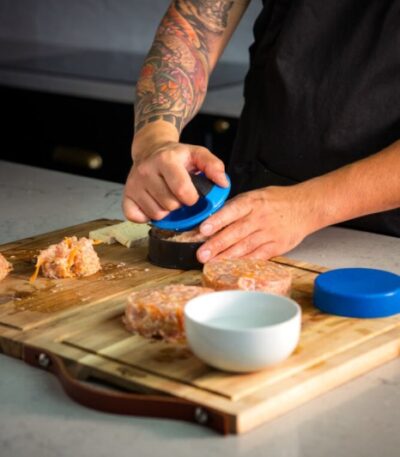 KIT PRESSIONE PER HAMBURGER GOURMET 2