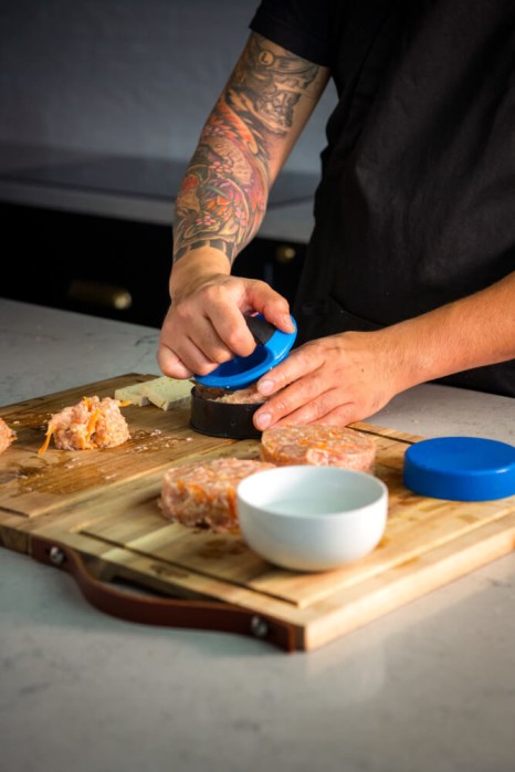 KIT PRESSIONE PER HAMBURGER GOURMET 2
