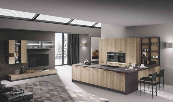 MOBILTURI POP 01 rovere corteccia tortora lucido 1