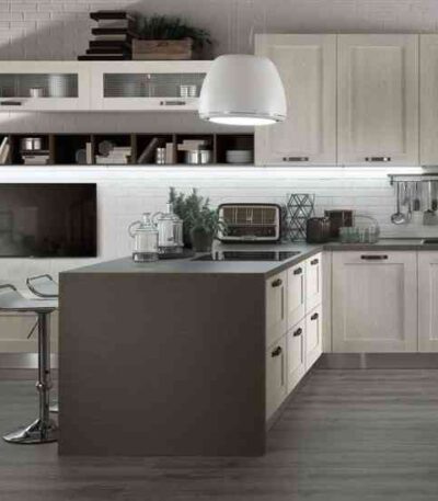 cucina moderna ego frassino ghiaccio 1