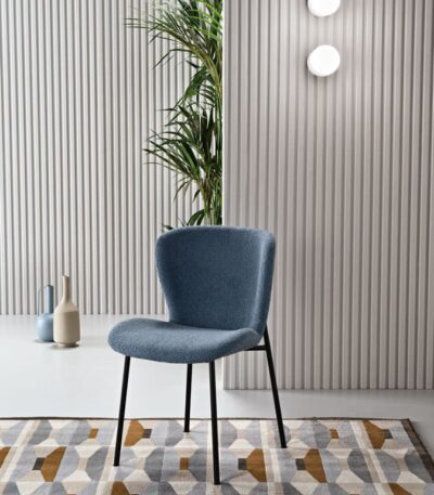sedia abram blu