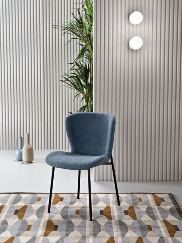 sedia abram blu