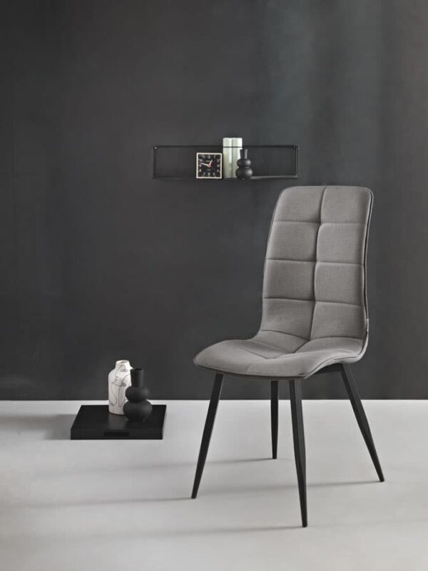 sedia linfa grigio