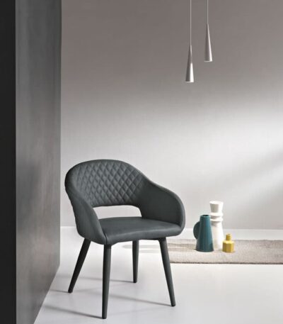 sedia living grigio