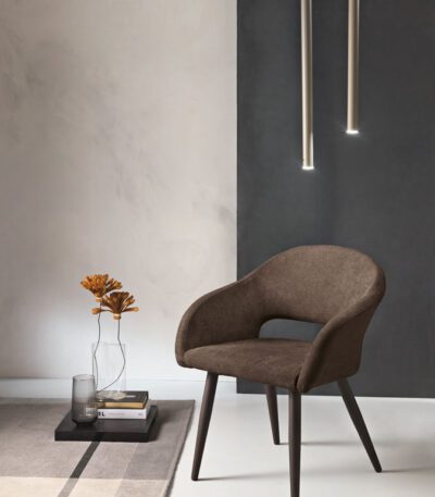 sedia west marrone