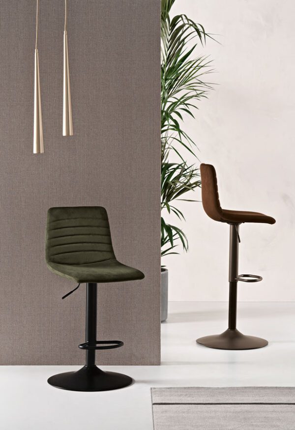 sgabello canneto verde marrone