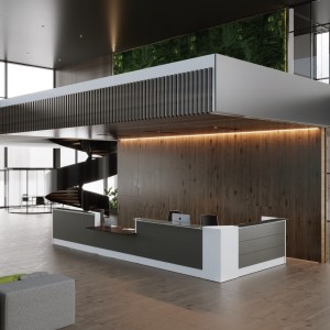 reception miro angolare misura cm l 4504 x p 2682 x h 1095