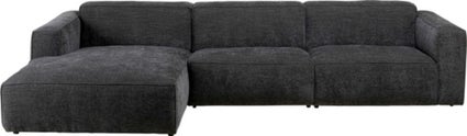 naroznik modulowy tapicerowany szary lewy 335x170 cm 1