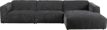 naroznik modulowy tapicerowany szary prawy 335x170 cm 1