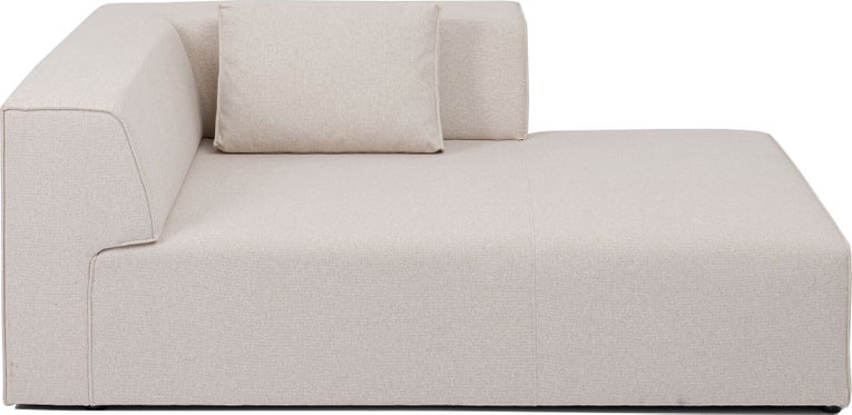 szezlong tapicerowany modul kremowy prawy 182x118 cm 1 1