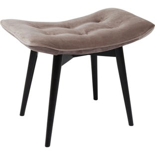 taboret vicky velvet 48x37 cm szary 1