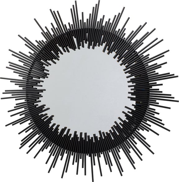 lustro sun rise o104 cm czarne 1